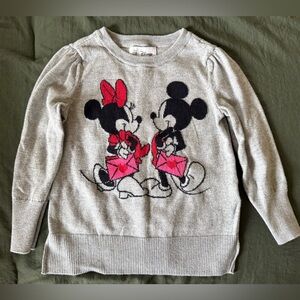 Baby Gap x Disney Minnie & Mickey Knit Sweater | Toddler Size 4T